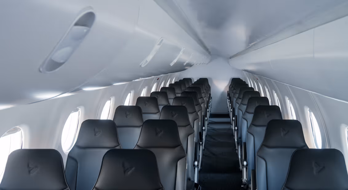 Heart Aerospace X1 -- cabin