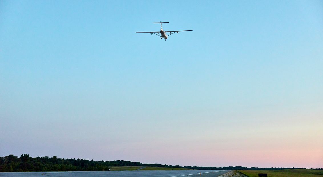 Heart Aerospace X1 takeoff